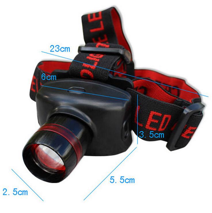 CREE Q5 headlamp LED focusing strong light for hunting camping fishing  UD09009